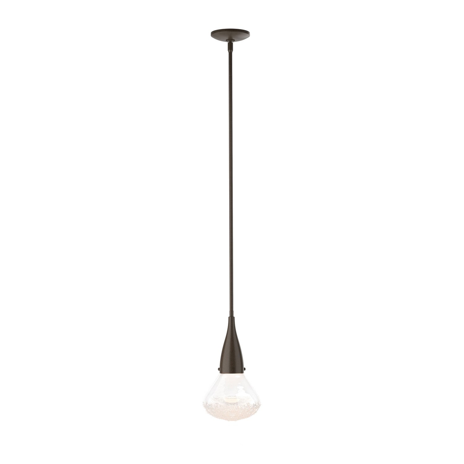 Hubbardton Forge - 188902-SKT-MULT-05-ZM0676 - One Light Mini Pendant - Fritz - Bronze