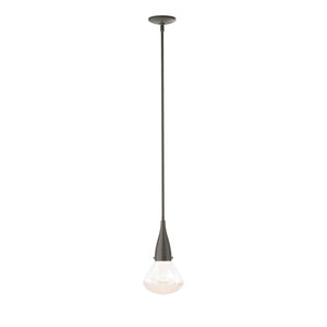 Hubbardton Forge - 188902-SKT-MULT-07-ZM0676 - One Light Mini Pendant - Fritz - Dark Smoke