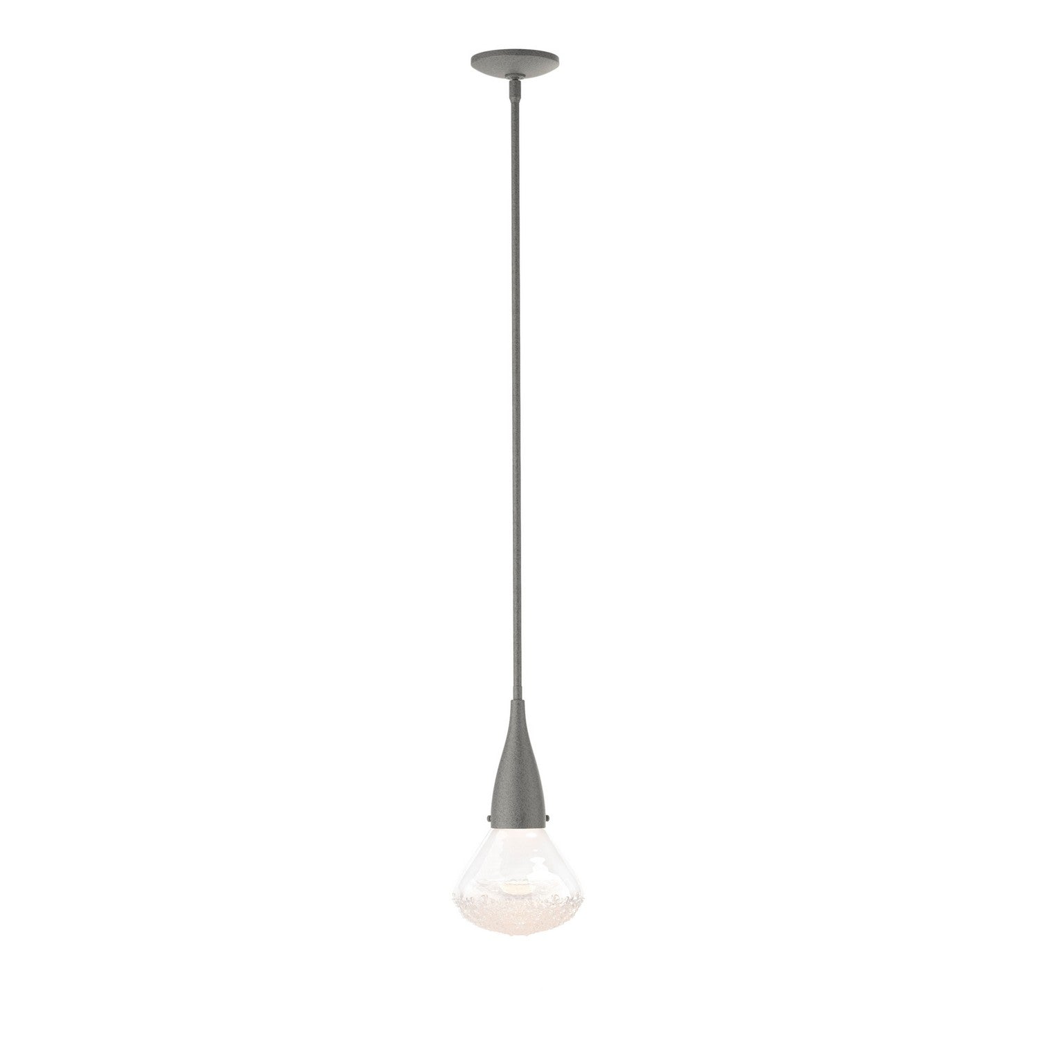 Hubbardton Forge - 188902-SKT-MULT-20-ZM0676 - One Light Mini Pendant - Fritz - Natural Iron