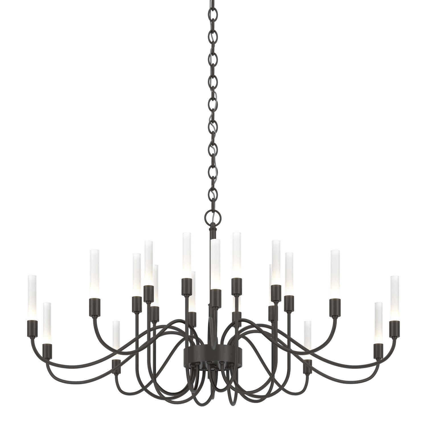 Hubbardton Forge - 192043-SKT-14 - 20 Light Chandelier - Lisse - Oil Rubbed Bronze