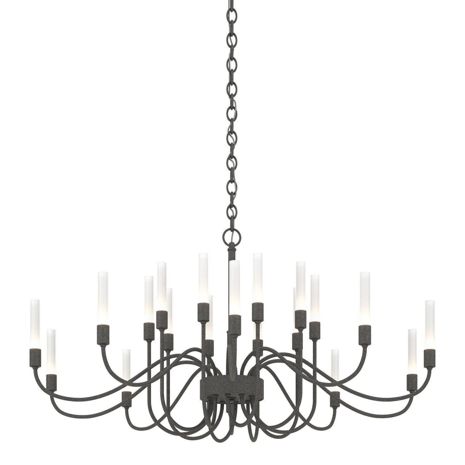 Hubbardton Forge - 192043-SKT-20 - 20 Light Chandelier - Lisse - Natural Iron