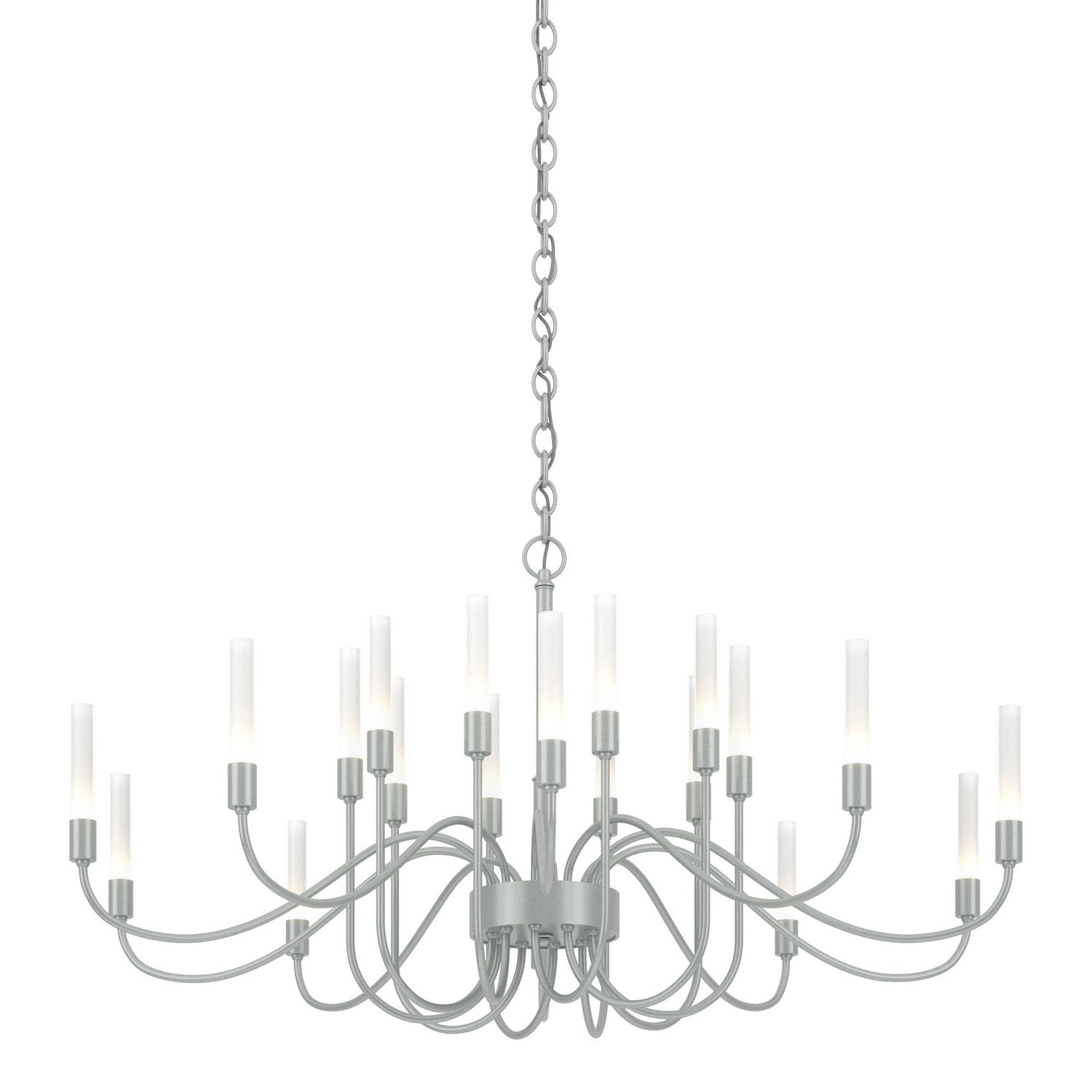 Hubbardton Forge - 192043-SKT-82 - 20 Light Chandelier - Lisse - Vintage Platinum