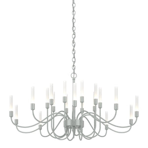 Hubbardton Forge - 192043-SKT-82 - 20 Light Chandelier - Lisse - Vintage Platinum