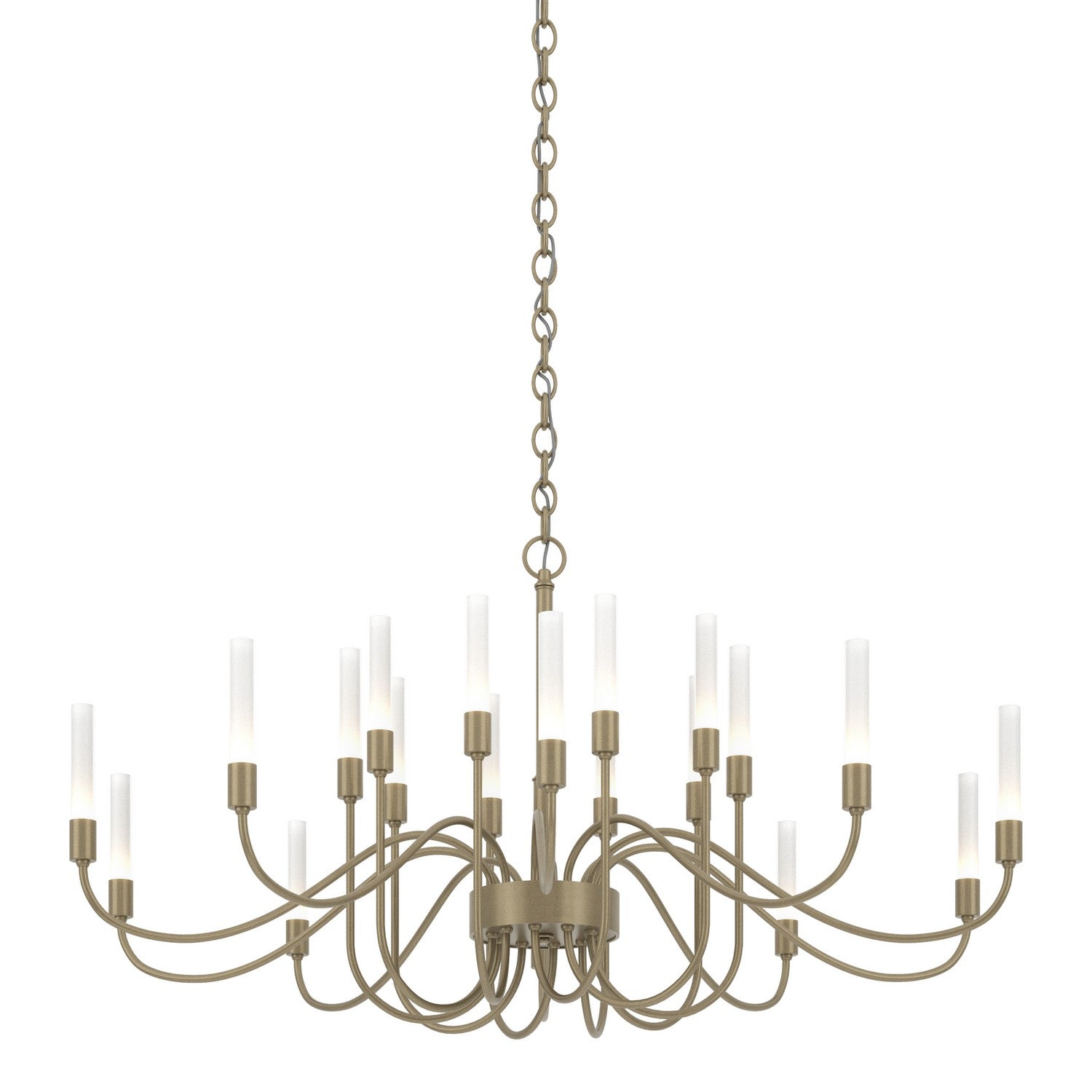 Hubbardton Forge - 192043-SKT-84 - 20 Light Chandelier - Lisse - Soft Gold