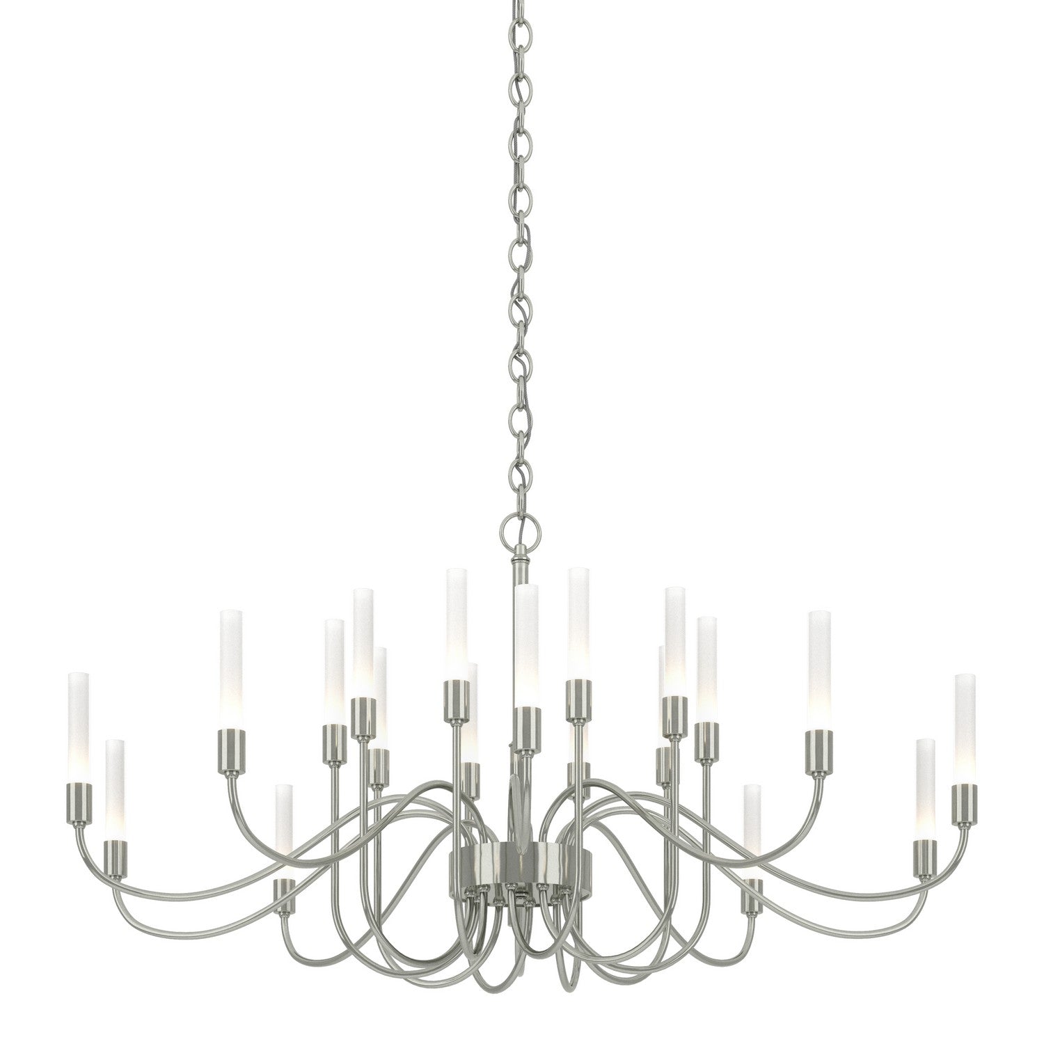 Hubbardton Forge - 192043-SKT-85 - 20 Light Chandelier - Lisse - Sterling