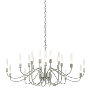 Hubbardton Forge - 192043-SKT-85 - 20 Light Chandelier - Lisse - Sterling