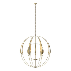 Hubbardton Forge - 194248-SKT-86 - 12 Light Chandelier - Cirque - Modern Brass