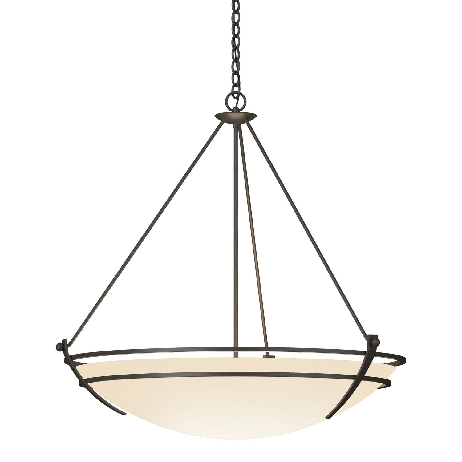 Hubbardton Forge - 194431-SKT-07-GG0170 - Presidio Tryne Large Scale Pendant - Tryne - Dark Smoke