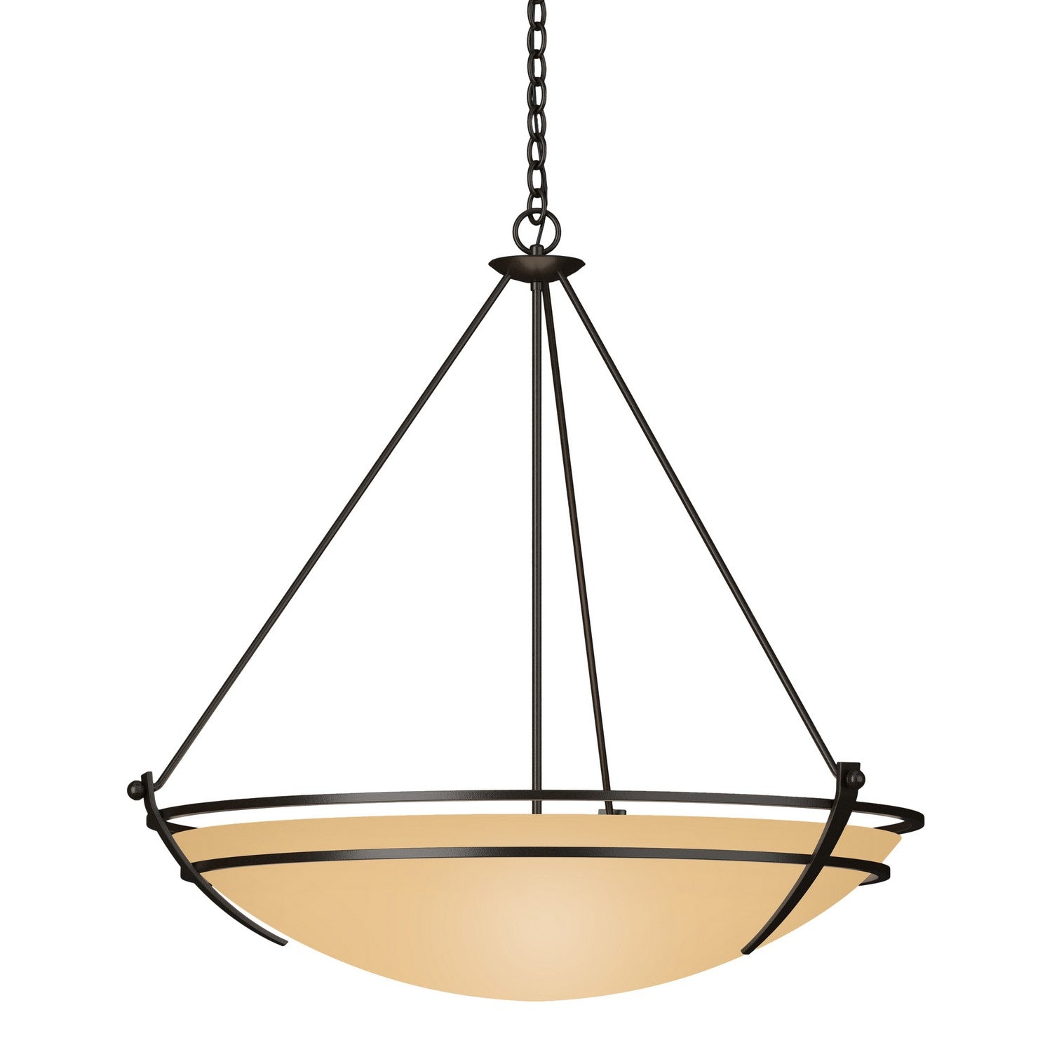 Hubbardton Forge - 194431-SKT-14-SS0170 - Presidio Tryne Large Scale Pendant - Tryne - Oil Rubbed Bronze