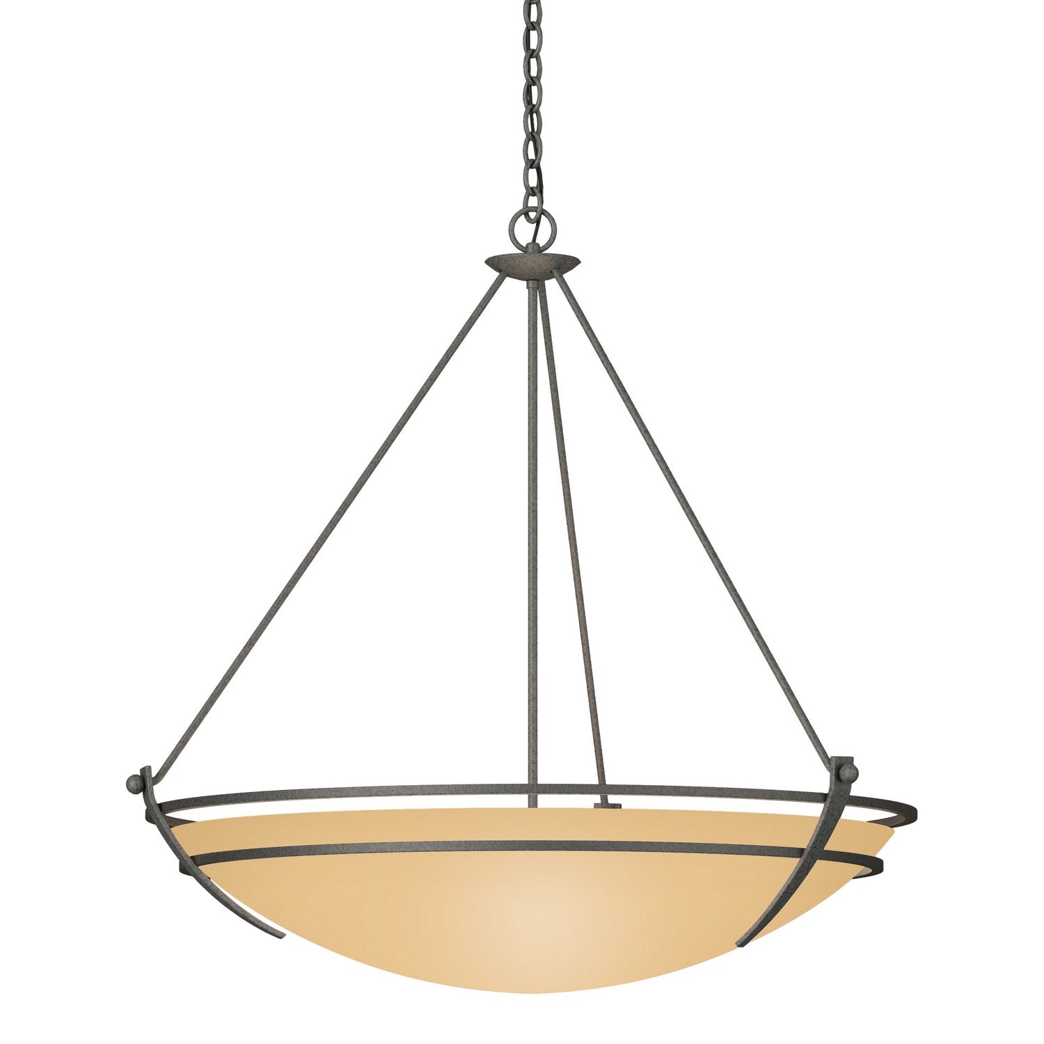 Hubbardton Forge - 194431-SKT-20-SS0170 - Presidio Tryne Large Scale Pendant - Tryne - Natural Iron