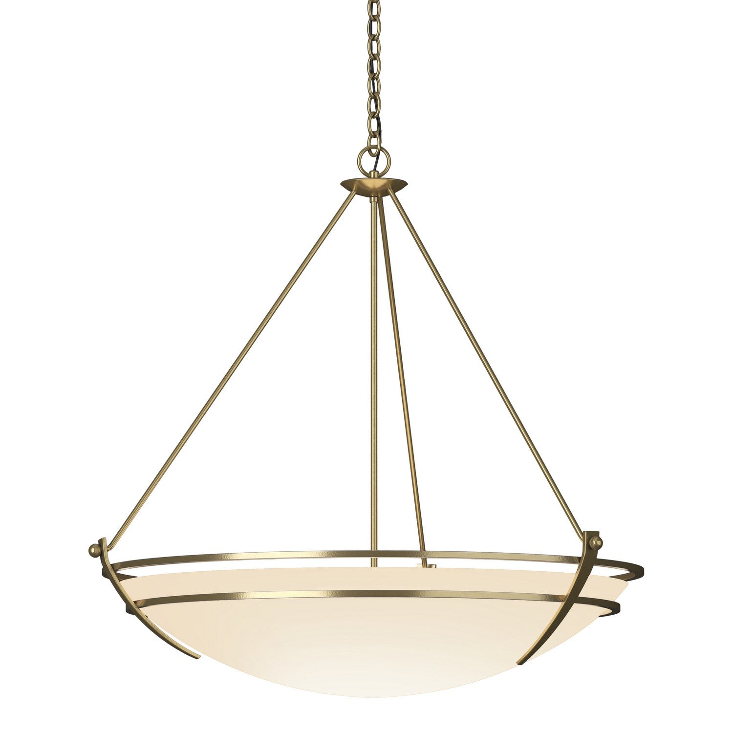 Hubbardton Forge - 194431-SKT-86-GG0170 - Presidio Tryne Large Scale Pendant - Tryne - Modern Brass