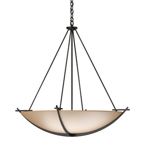 Hubbardton Forge - 194531-SKT-14-SS0170 - Three Light Pendant - Compass - Oil Rubbed Bronze
