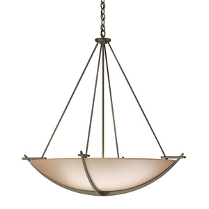 Hubbardton Forge - 194531-SKT-84-SS0170 - Three Light Chandelier - Compass - Soft Gold