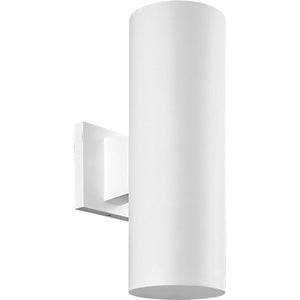 Progress Lighting - P5713-30 - Two Light Outdoor Wall Mount - Cylinder - White