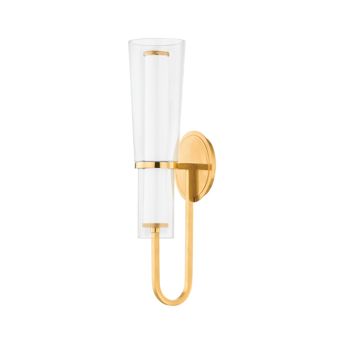 Hudson Valley - 4220-AGB - LED Wall Sconce - Vancouver - Aged Brass