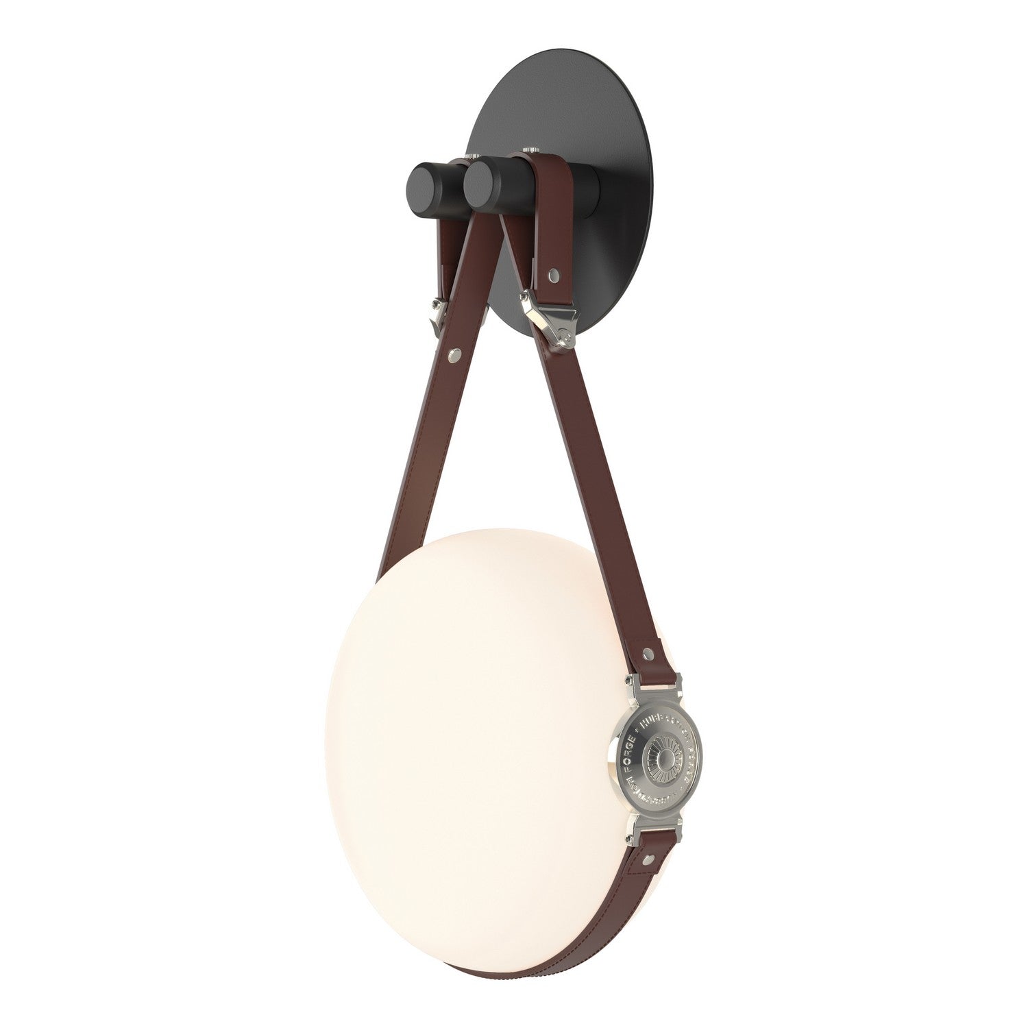 Hubbardton Forge - 201030-LED-10-24-LB-HF-GG0672 - LED Wall Sconce - Derby - Black