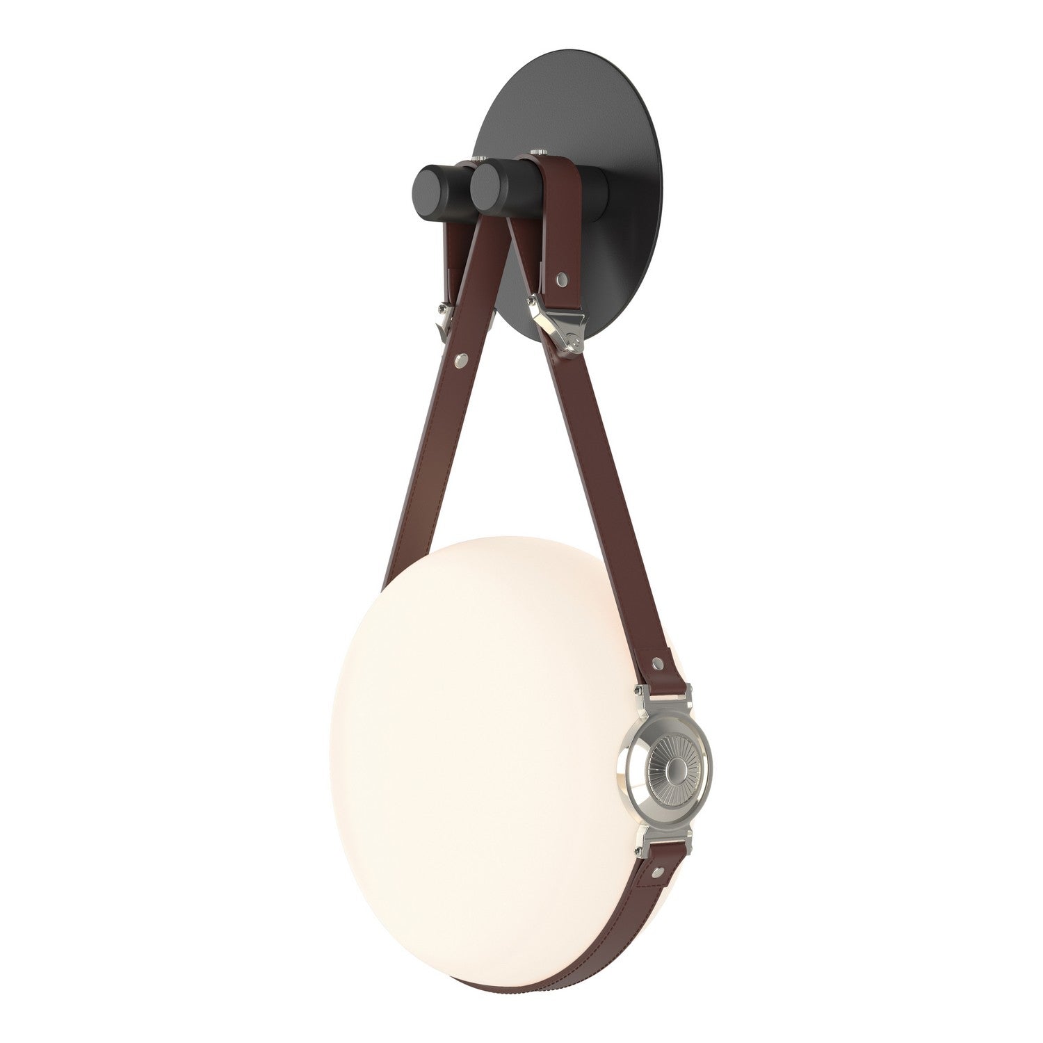 Hubbardton Forge - 201030-LED-10-24-LB-NL-GG0672 - LED Wall Sconce - Derby - Black