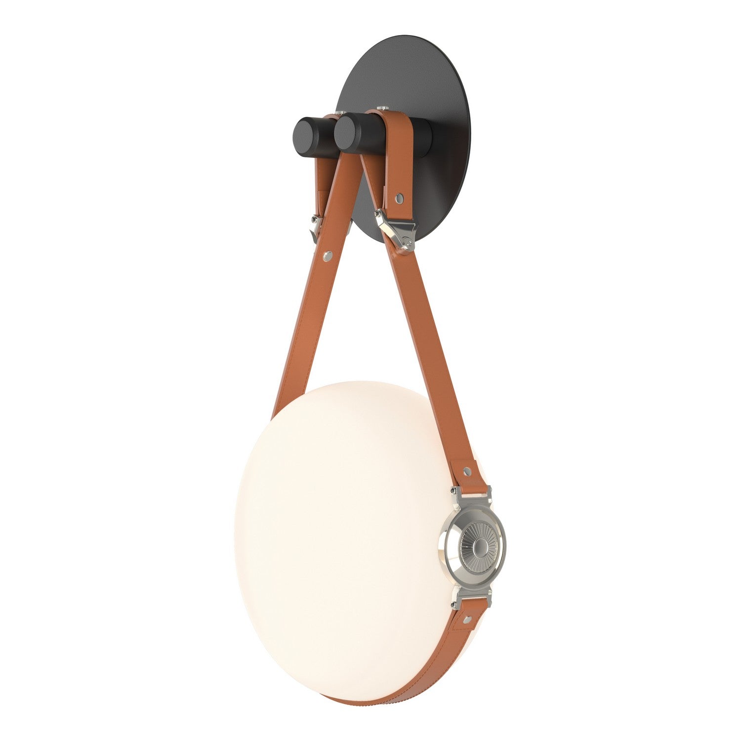 Hubbardton Forge - 201030-LED-10-24-LC-NL-GG0672 - LED Wall Sconce - Derby - Black