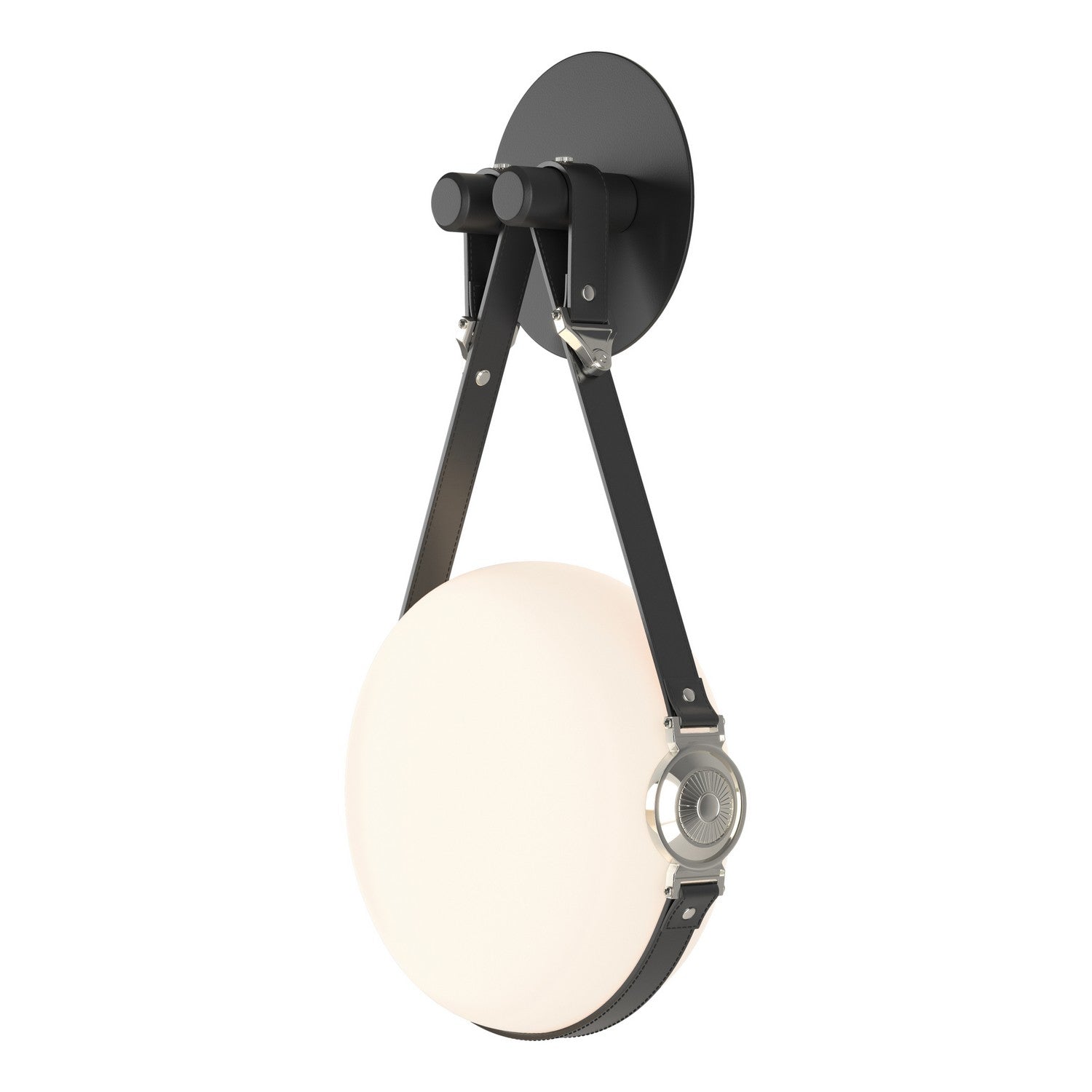 Hubbardton Forge - 201030-LED-10-24-LK-NL-GG0672 - LED Wall Sconce - Derby - Black
