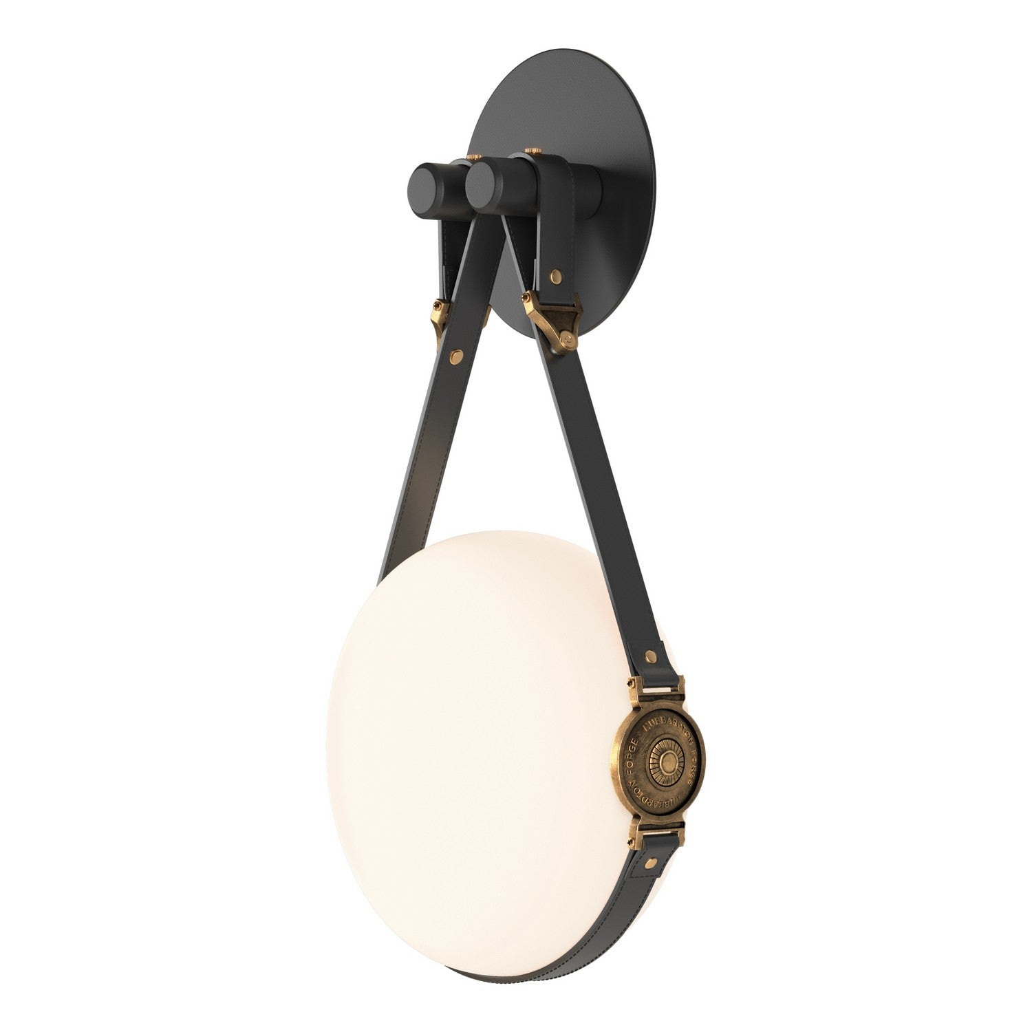 Hubbardton Forge - 201030-LED-10-27-LK-HF-GG0672 - LED Wall Sconce - Derby - Black