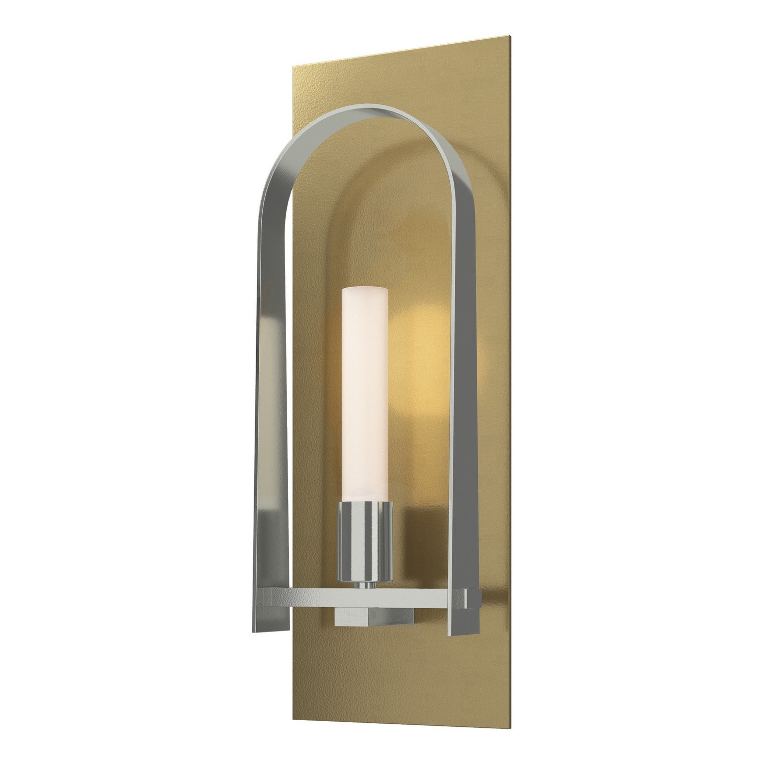Hubbardton Forge - 201070-SKT-86-85-FD0462 - One Light Wall Sconce - Triomphe - Modern Brass