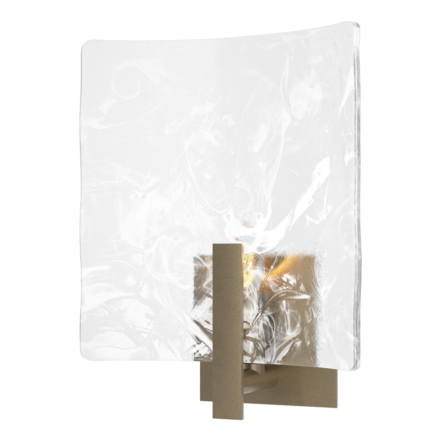 Hubbardton Forge - 201310-SKT-84-YR0699 - One Light Bath Sconce - Arc - Soft Gold