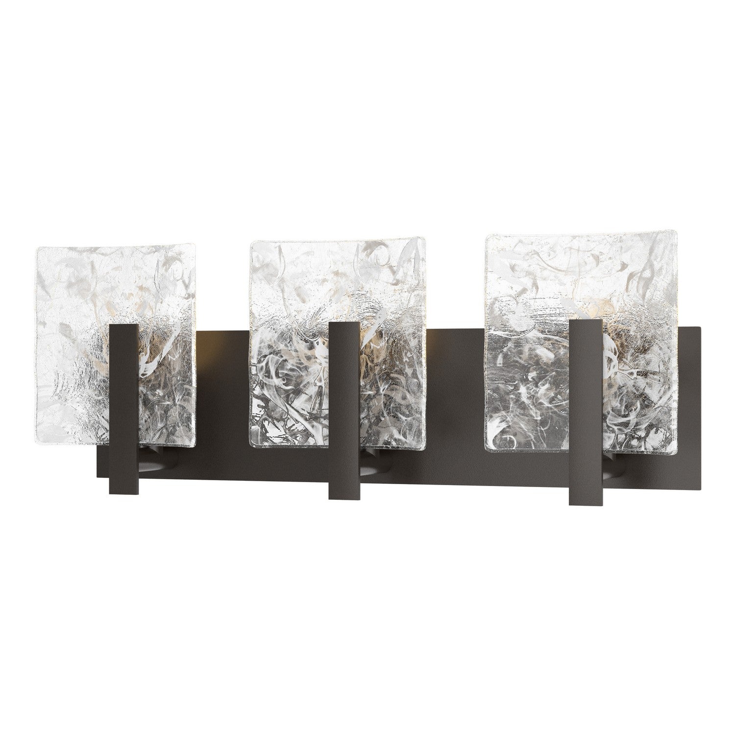 Hubbardton Forge - 201312-SKT-14-YR0719 - Arc 3-Light Bath Sconce - Arc - Oil Rubbed Bronze