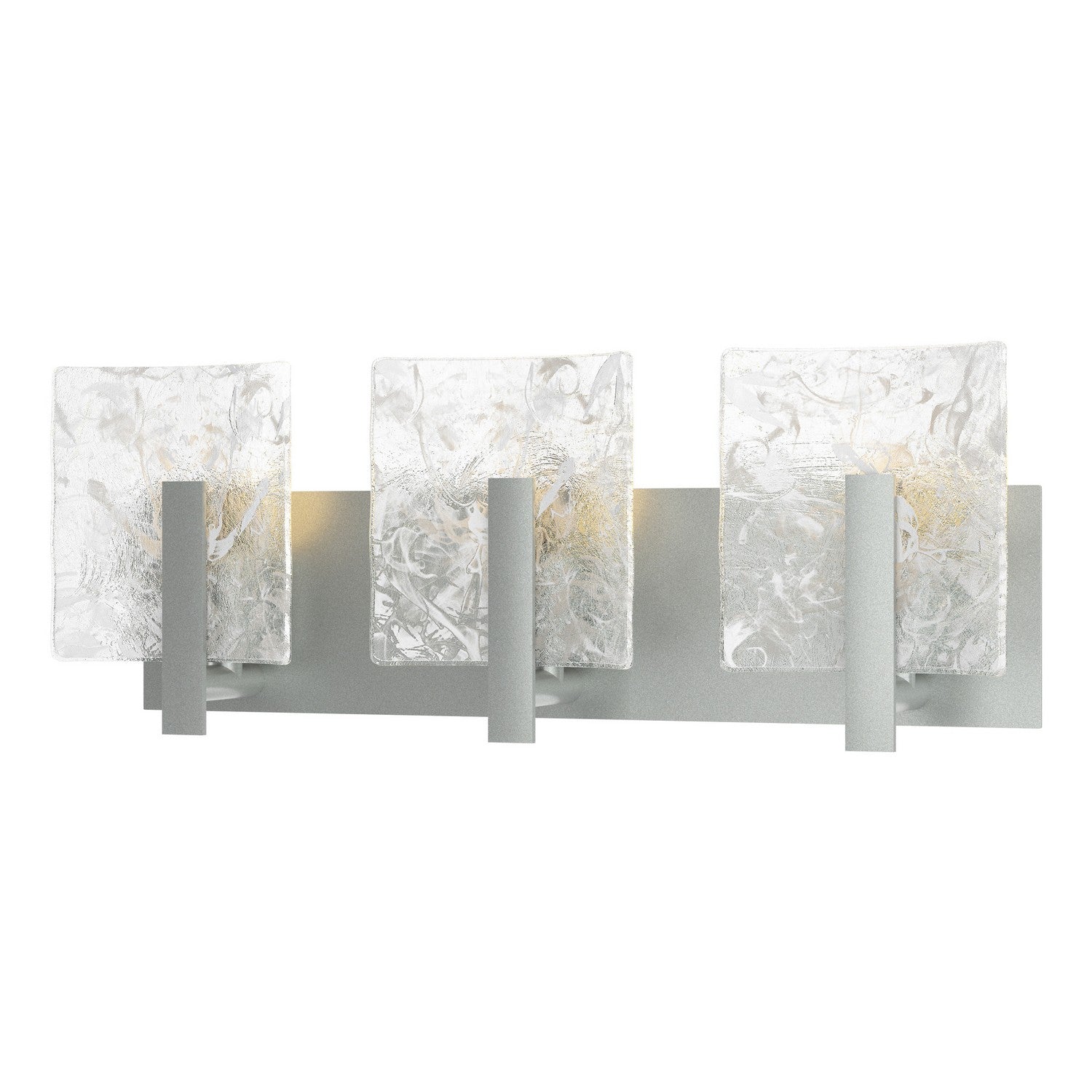 Hubbardton Forge - 201312-SKT-82-YR0719 - Arc 3-Light Bath Sconce - Arc - Vintage Platinum