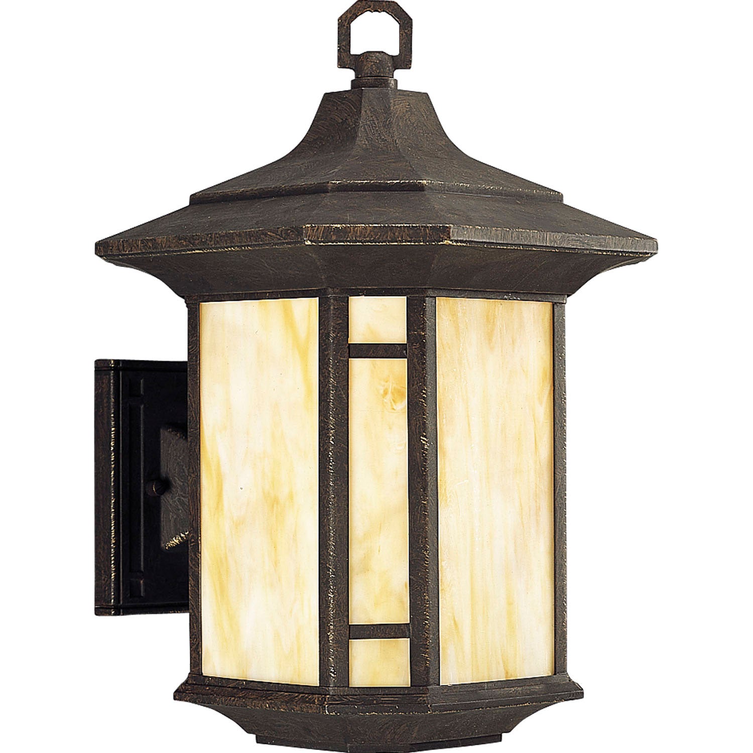 Progress Lighting - P5629-46 - One Light Wall Lantern - Arts And Crafts - Weathered Bronze