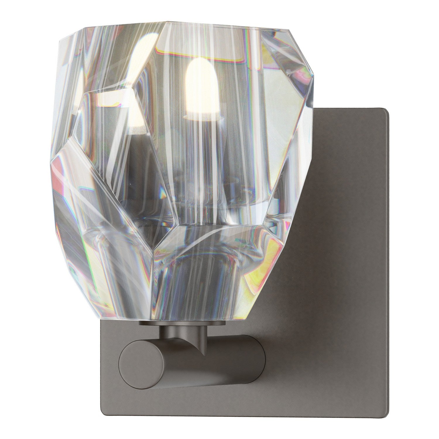 Hubbardton Forge - 201320-SKT-14-CR - Gatsby 1-Light Bath Sconce - Gatsby - Oil Rubbed Bronze