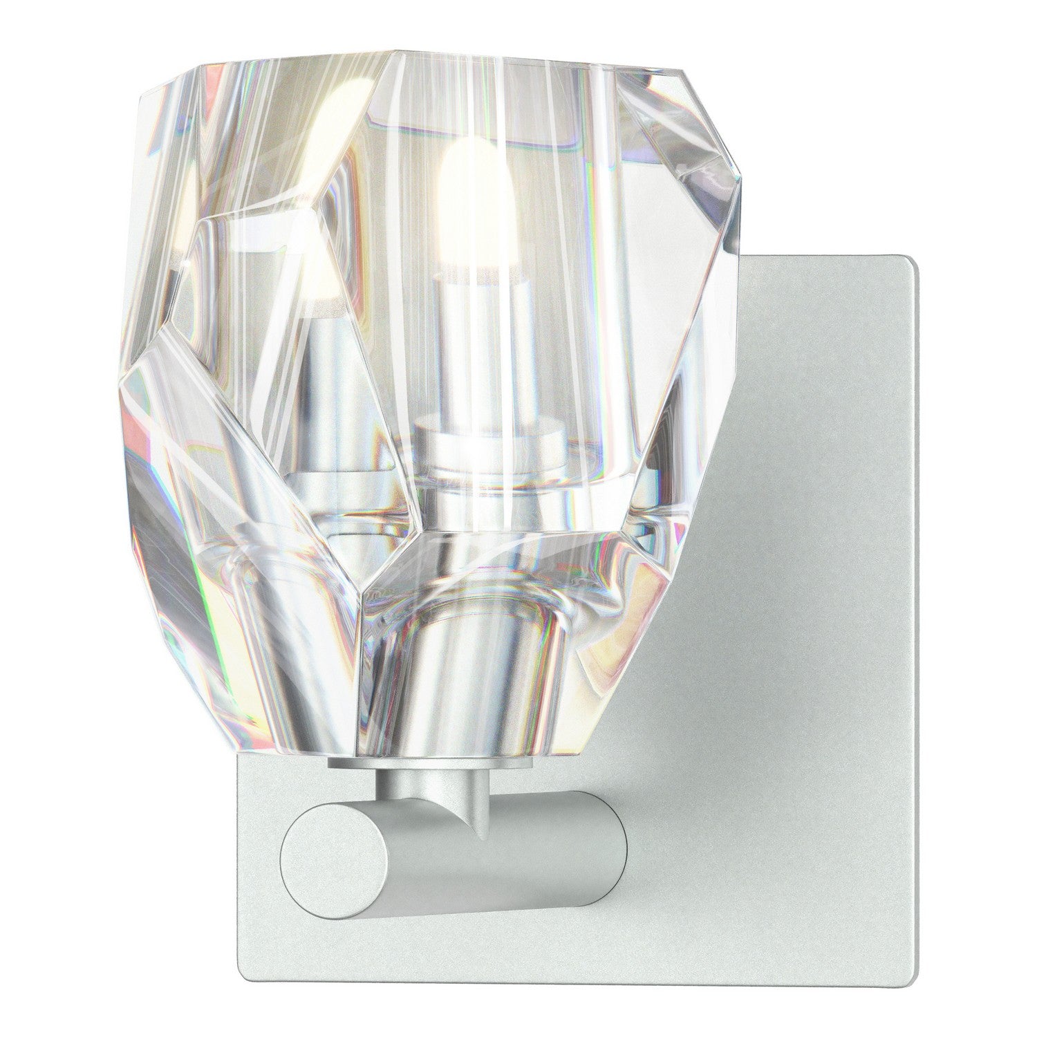 Hubbardton Forge - 201320-SKT-82-CR - Gatsby 1-Light Bath Sconce - Gatsby - Vintage Platinum