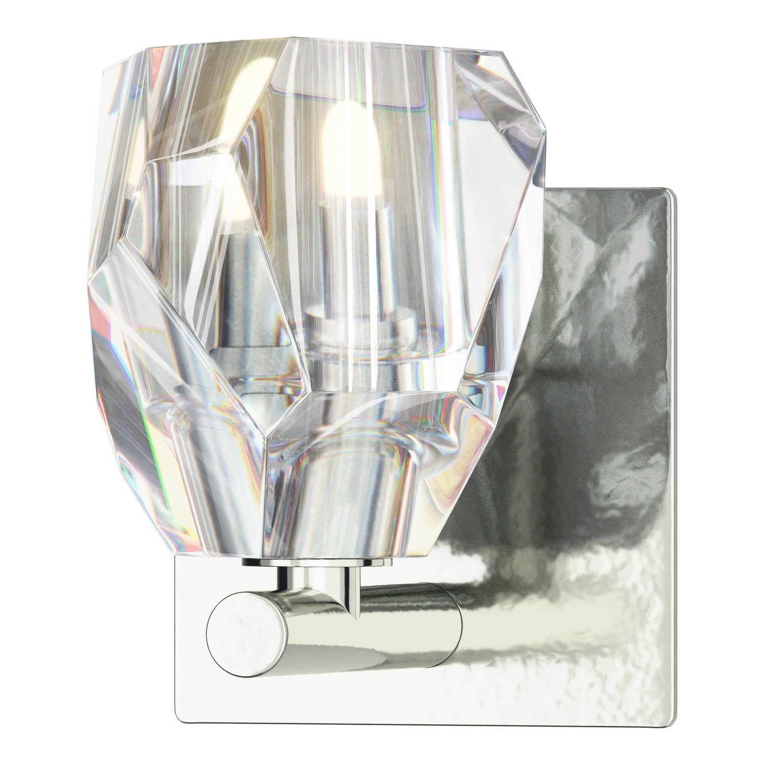 Hubbardton Forge - 201320-SKT-85-CR - Gatsby 1-Light Bath Sconce - Gatsby - Sterling