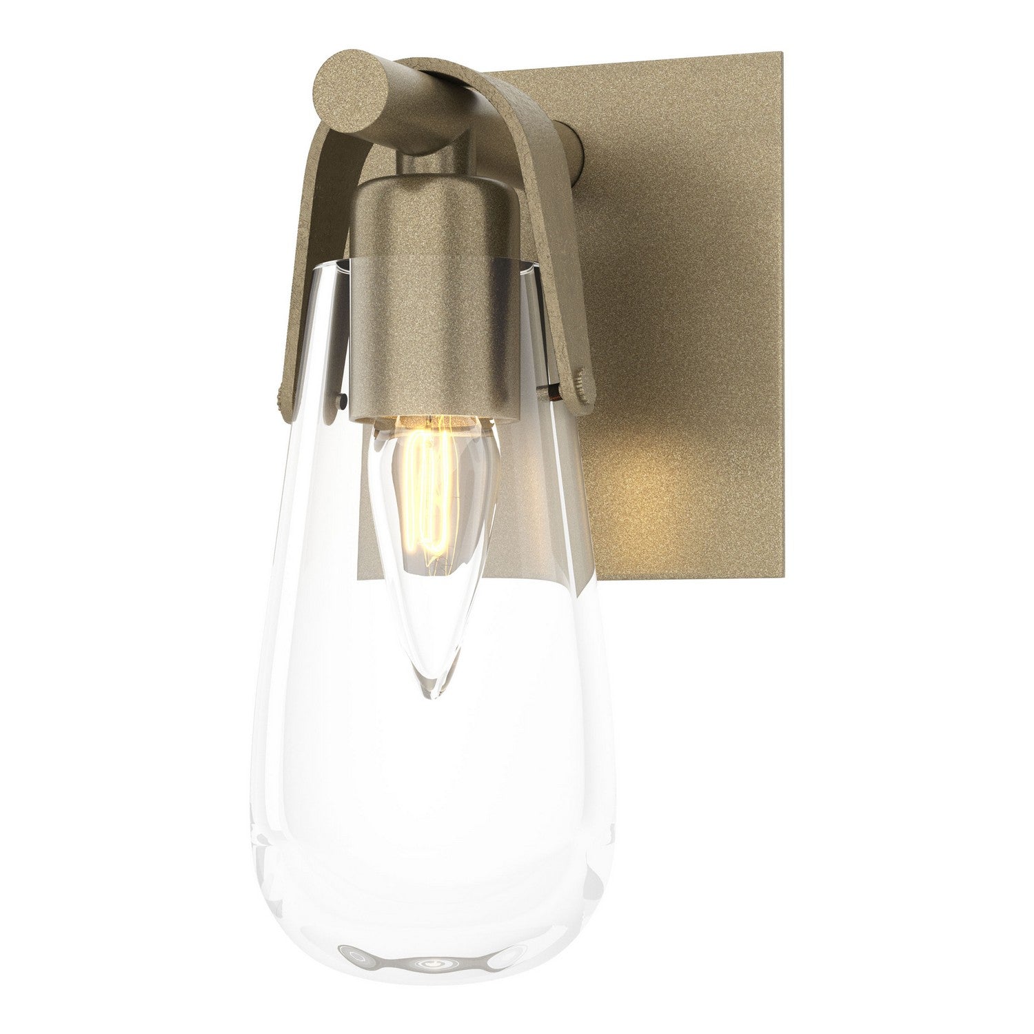 Hubbardton Forge - 201330-SKT-84-ZM0718 - One Light Bath Sconce - Eos - Soft Gold