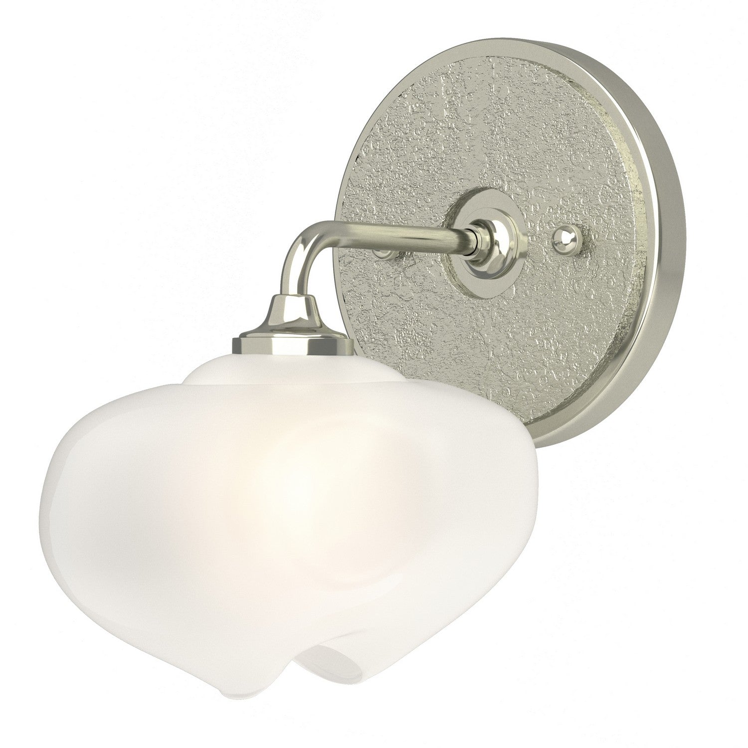 Hubbardton Forge - 201340-SKT-85-85-FD0710 - Ume 1-Light Curved Arm Bath Sconce - Ume - Sterling