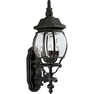 Progress Lighting - P5700-31 - Three Light Large Wall Lantern - Onion Lantern - Textured Black