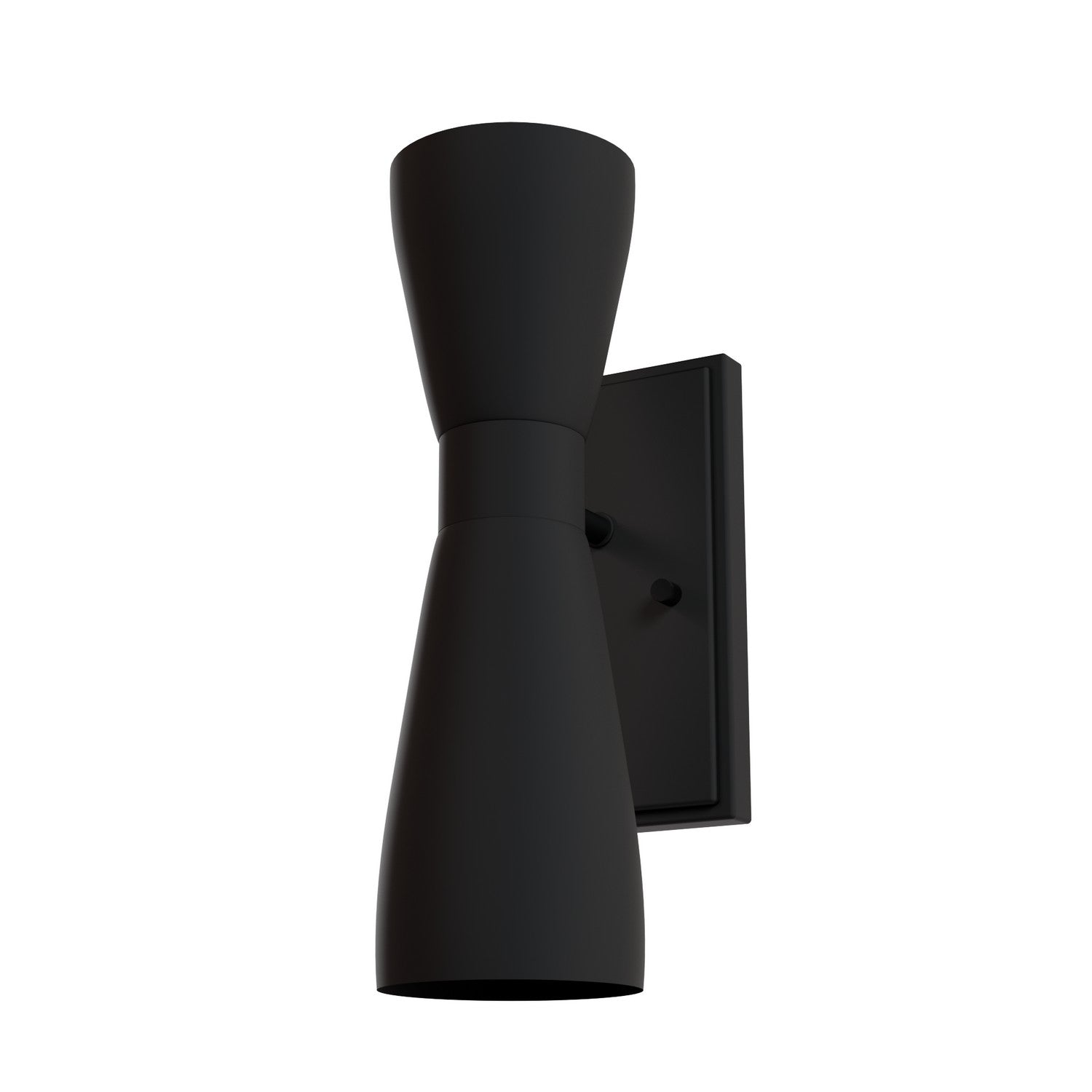 Hunter - 19826 - Two Light Wall Sconce - Zola - Matte Black