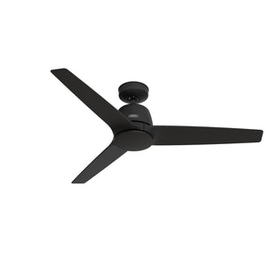 Hunter - 52606 - 52" Ceiling Fan - Malden - Matte Black
