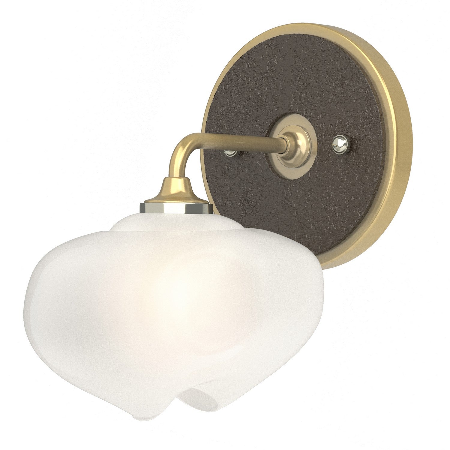 Hubbardton Forge - 201340-SKT-86-14-FD0710 - One Light Bath Sconce - Ume - Modern Brass