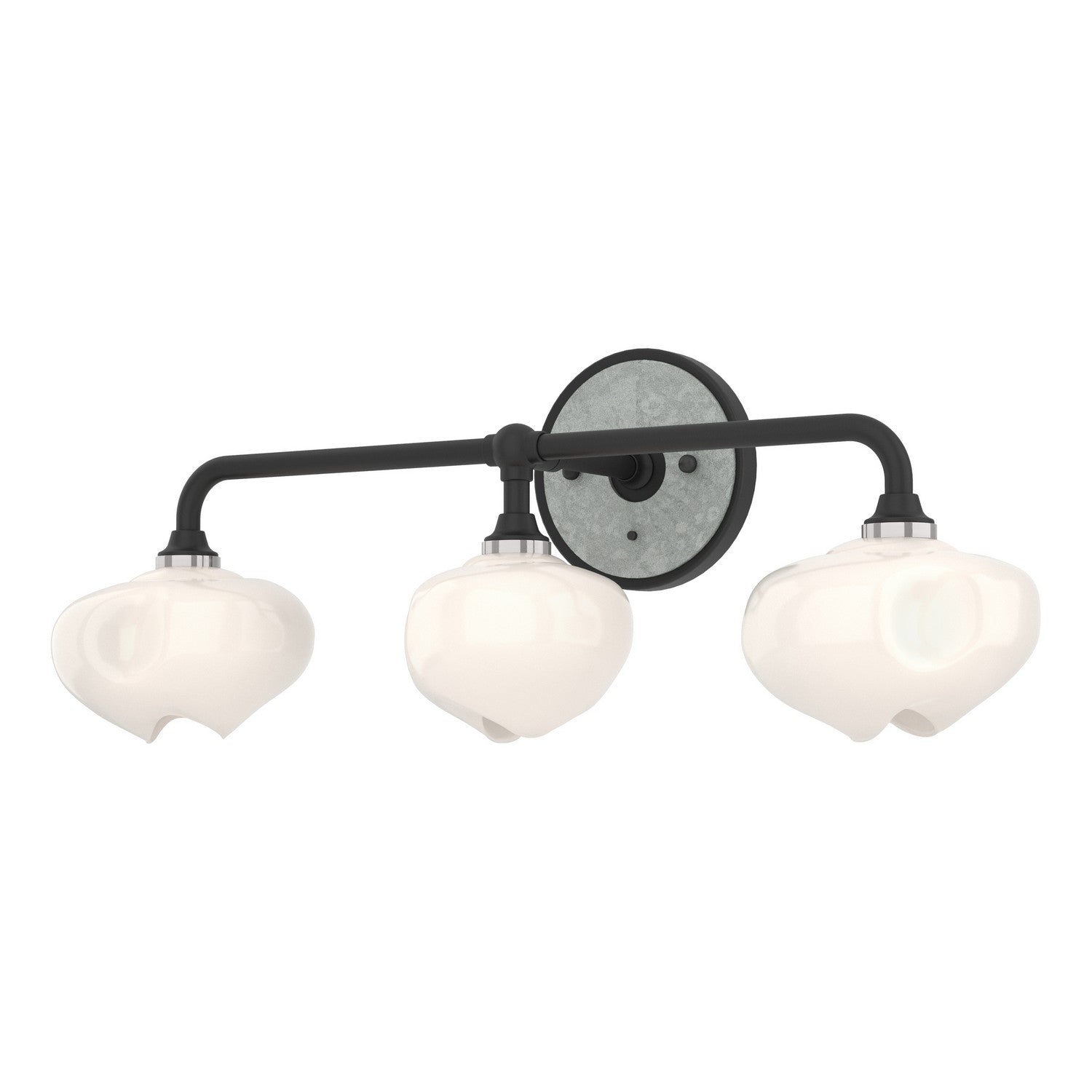 Hubbardton Forge - 201342-SKT-10-82-FD0710 - Three Light Bath Sconce - Ume - Black