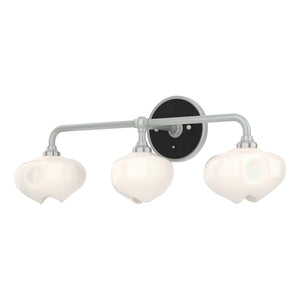 Hubbardton Forge - 201342-SKT-82-10-FD0710 - Three Light Bath Sconce - Ume - Vintage Platinum