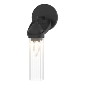 Hubbardton Forge - 201344-SKT-10-ZM0634 - One Light Bath Sconce - Bow - Black