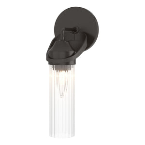 Hubbardton Forge - 201344-SKT-14-ZM0634 - One Light Bath Sconce - Bow - Oil Rubbed Bronze