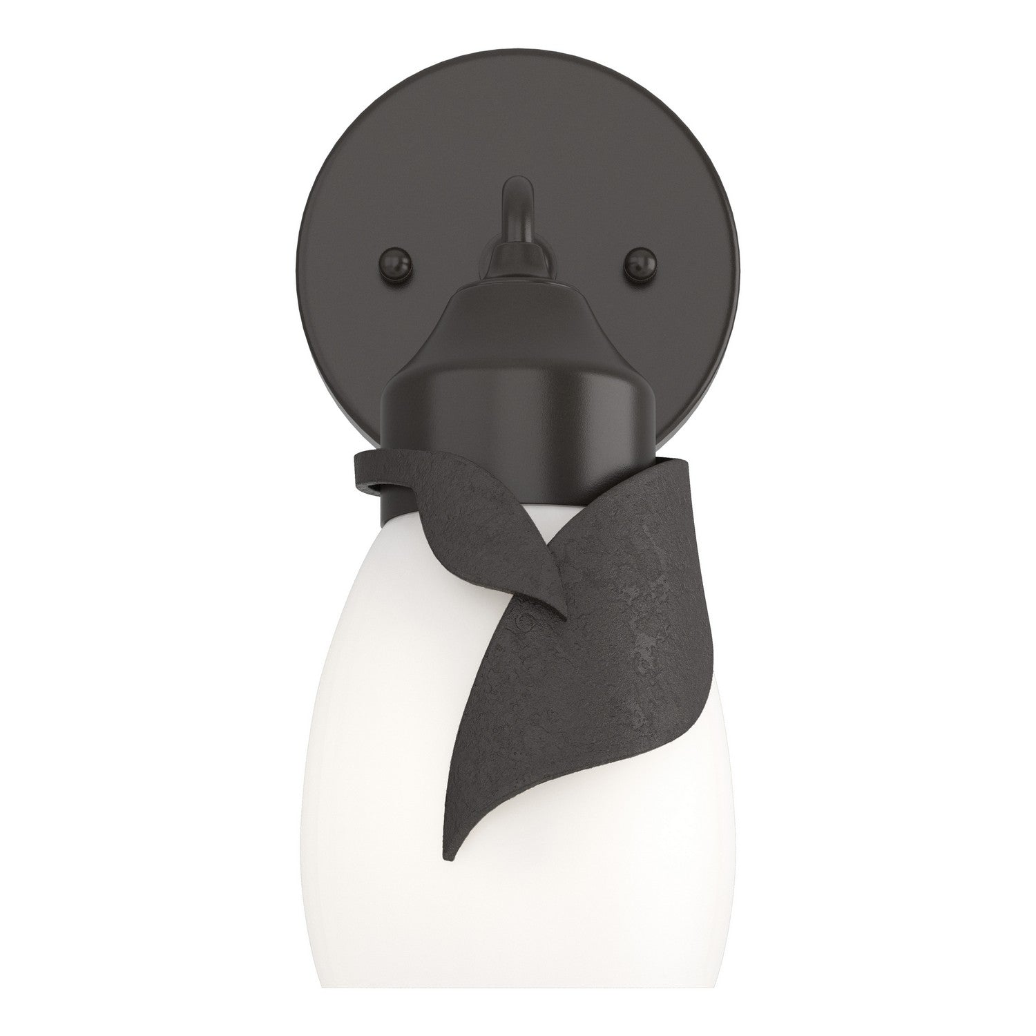 Hubbardton Forge - 201350-SKT-14-GG0330 - Lapas 1-Light Bath Sconce - Lapas - Oil Rubbed Bronze