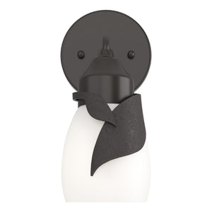 Hubbardton Forge - 201350-SKT-14-GG0330 - One Light Bath Sconce - Lapas - Oil Rubbed Bronze