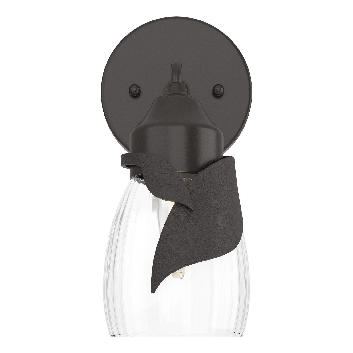 Hubbardton Forge - 201350-SKT-14-LL0330 - Lapas 1-Light Bath Sconce - Lapas - Oil Rubbed Bronze
