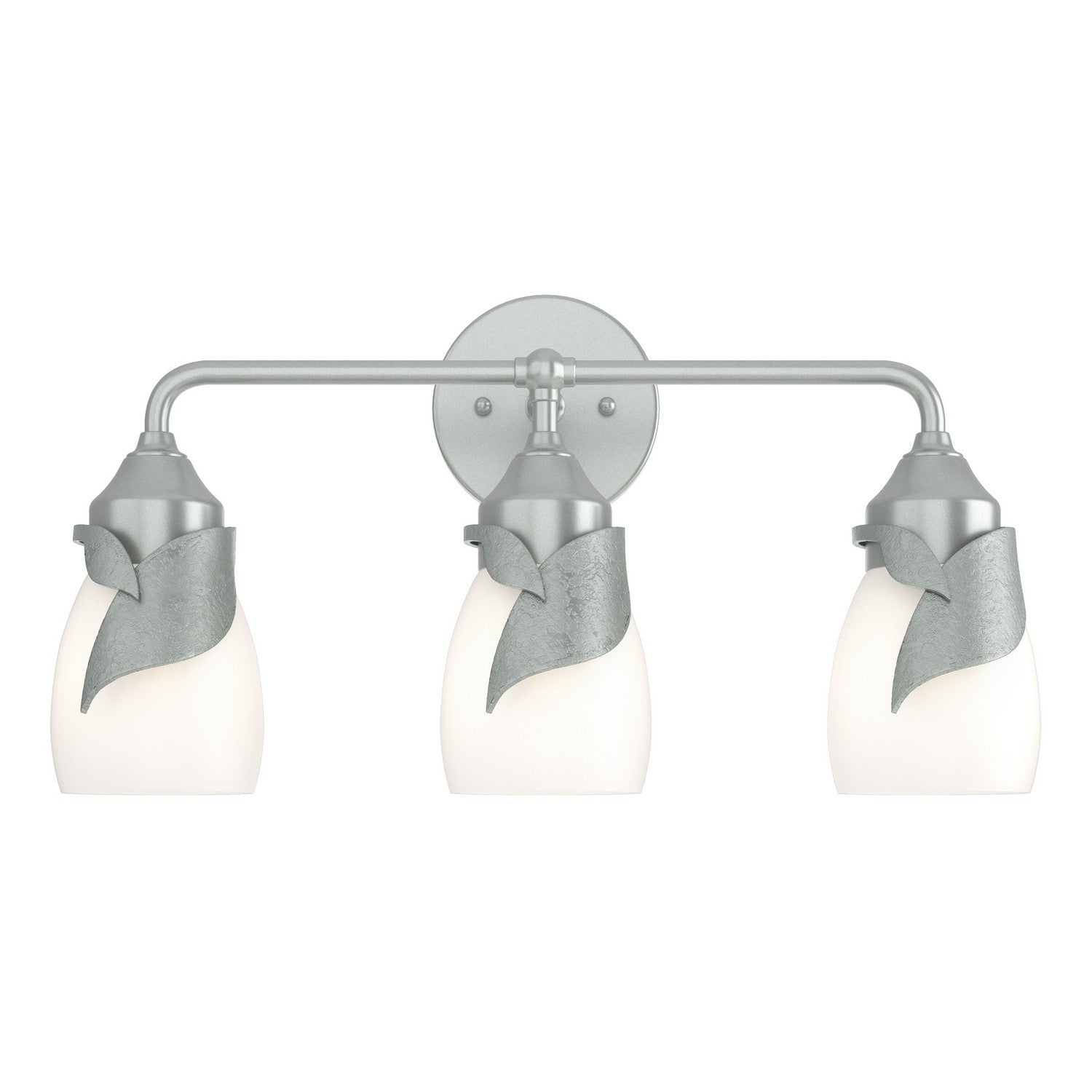 Hubbardton Forge - 201352-SKT-82-GG0330 - Lapas 3-Light Bath Sconce - Lapas - Vintage Platinum