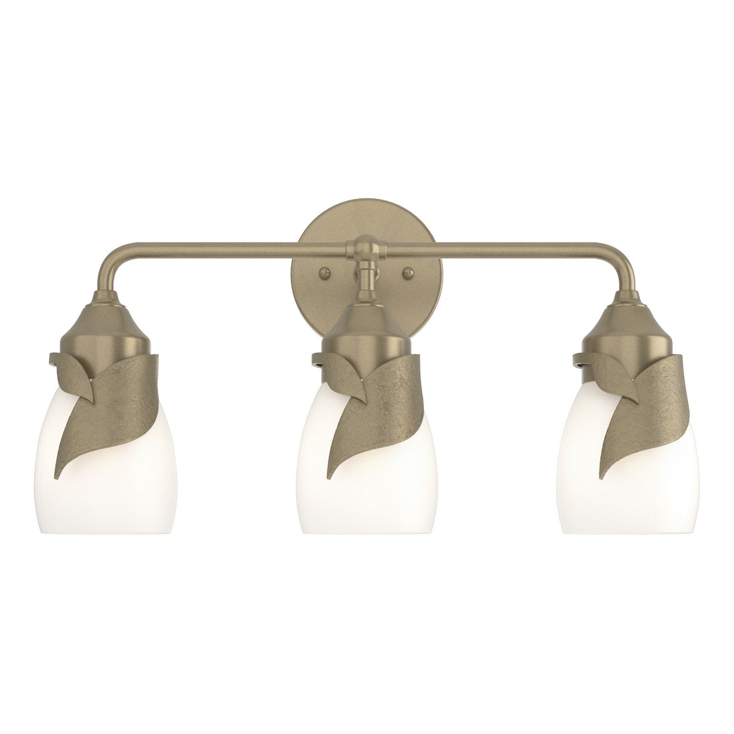 Hubbardton Forge - 201352-SKT-84-GG0330 - Lapas 3-Light Bath Sconce - Lapas - Soft Gold
