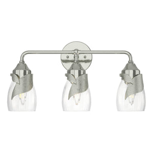 Hubbardton Forge - 201352-SKT-85-LL0330 - Three Light Bath Sconce - Lapas - Sterling