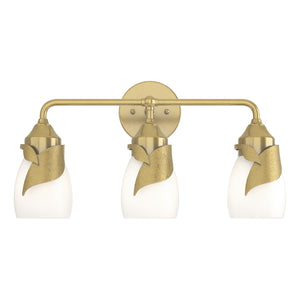 Hubbardton Forge - 201352-SKT-86-GG0330 - Three Light Bath Sconce - Lapas - Modern Brass