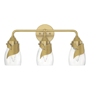Hubbardton Forge - 201352-SKT-86-LL0330 - Three Light Bath Sconce - Lapas - Modern Brass